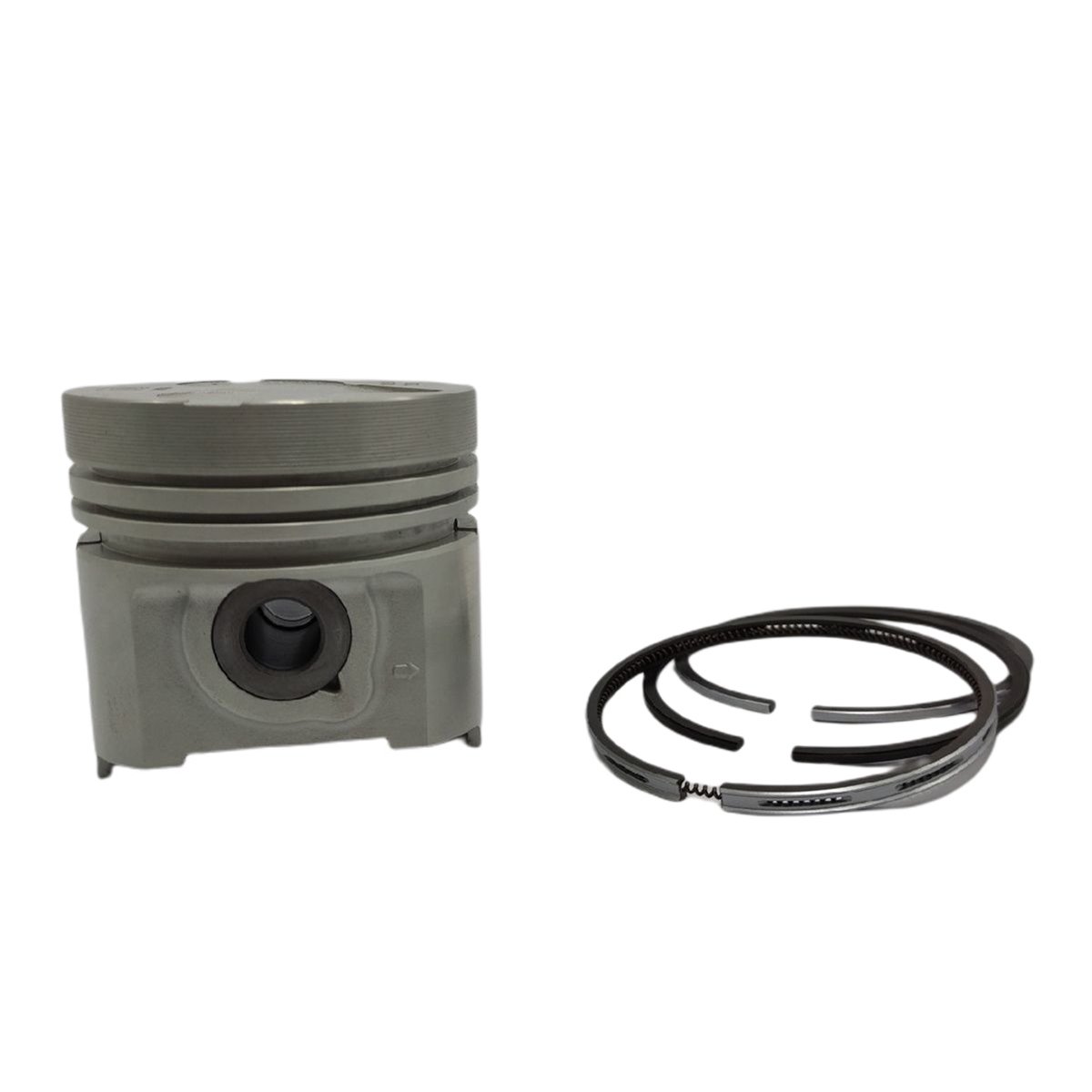 PISTON + PISTON RING SET (STD - DIAMETER: 80.00 mm) : KUBOTA / D1403 / V1903 / REFERENCE NUMBER: 16427-21110-S