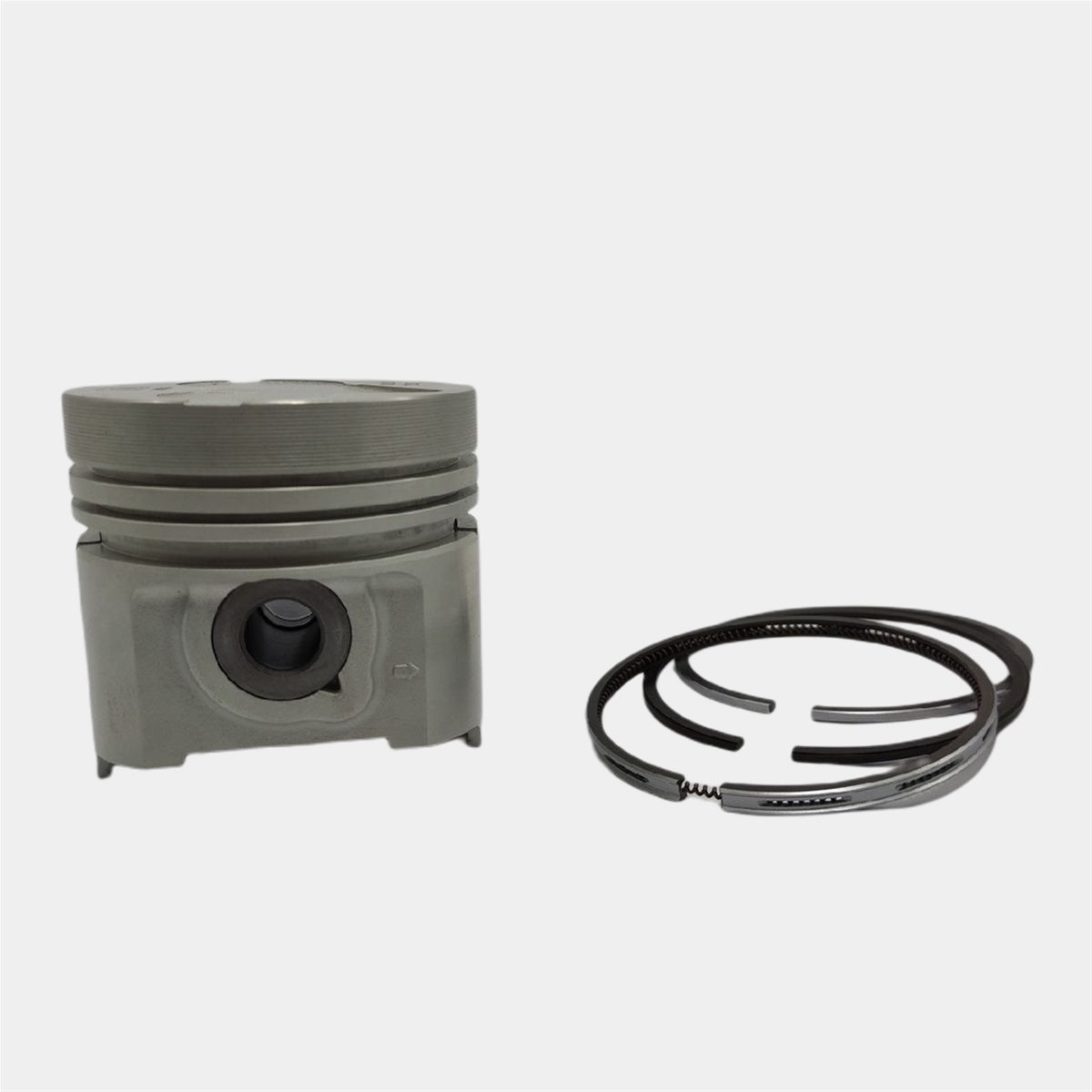 PISTON + PISTON RING SET (STD - DIAMETER: 80.00 mm) : KUBOTA / D1403 / V1903 / REFERENCE NUMBER: 16427-21110-S