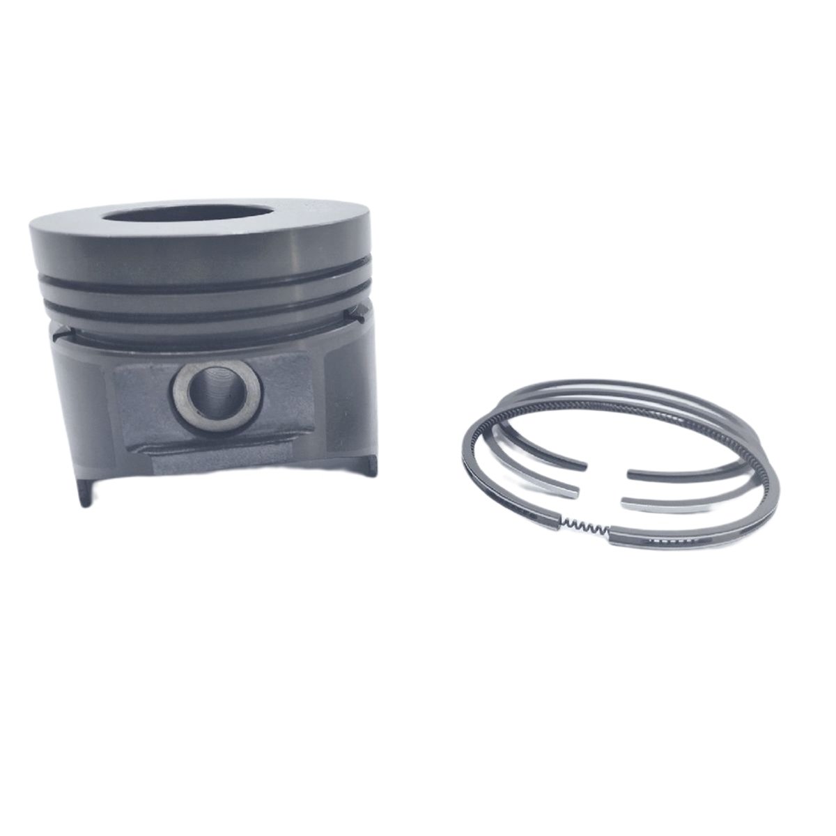 PISTON + JEU DE SEGMENTS (STD - DIAMÈTRE: 90.00 mm): LOMBARDINI / 12LD 477-2