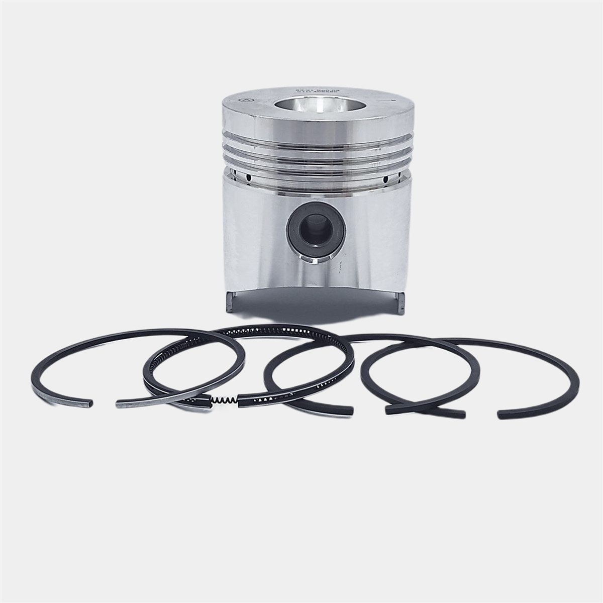 PISTON + PISTON RING SET (STD - DIAMETER: 90.00 mm) : RUGGERINI / RF 120 / RF 121 / REFERENCE NUMBER: A 2404-S