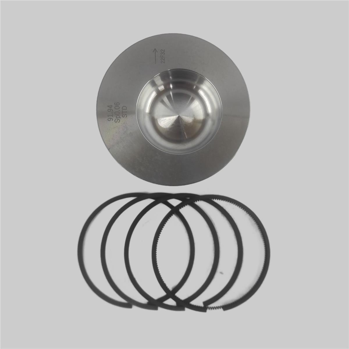 PİSTON + SEGMAN SETİ (STD - ÇAP: 95.00 mm): DEUTZ / F1L 210
