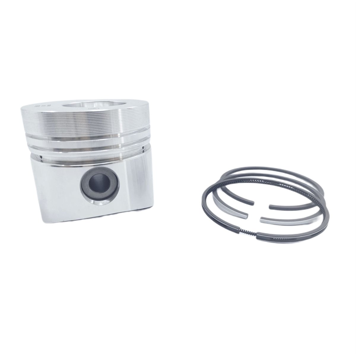 PISTON + PISTON RING SET (STD - DIAMETER: 95.00 mm) : LOMBARDINI / 9LD 625-2 / 11LD 625-3 / 11LD 626-3