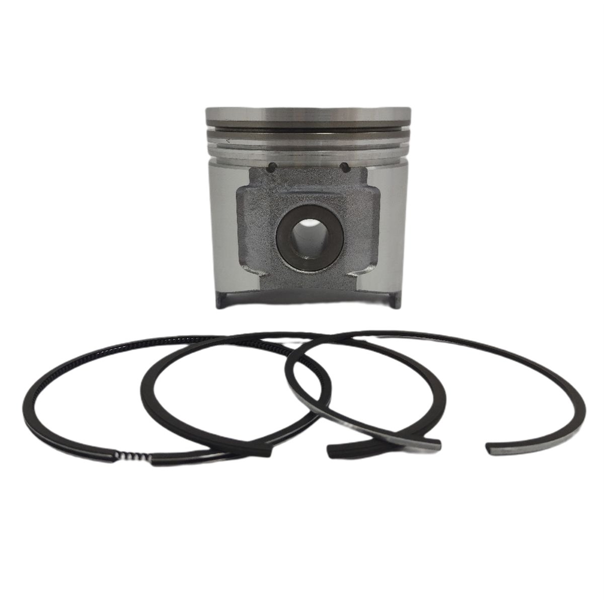 PISTON + JEU DE SEGMENTS (STD - DIAMÈTRE 98.00 mm): YANMAR / 4TNE98D / 4D98E / RÉFÉRENCE NOMBRE: 129002-22080-S