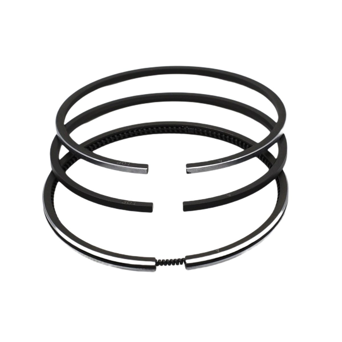 JUEGO DE SEGMENTO PISTÓN (0.50 - DIÁMETRO: 75.50  mm): YANMAR / 1GM10 / 2GM20 / 3GM30