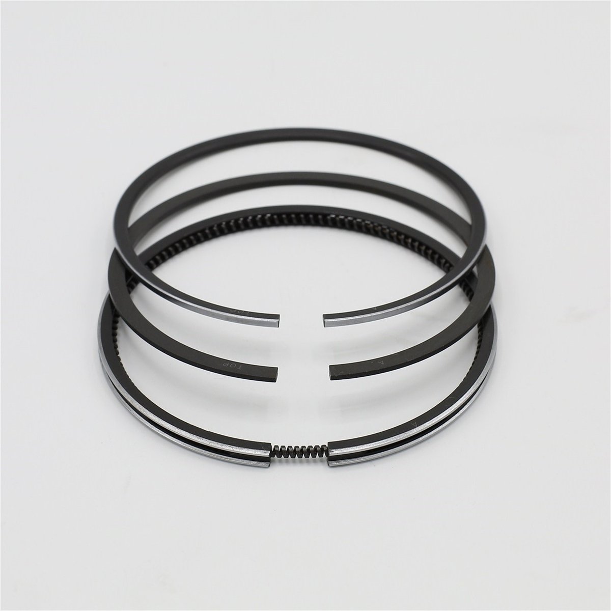 PISTON RING SET (0.50 - DIAMETER: 76.50 mm) : KUBOTA / D1005 / V1305 / REFERENCE NUMBER: 16271-21090