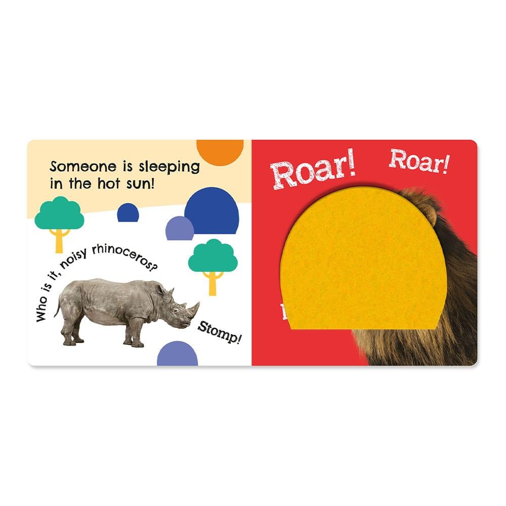 Babys First Wild Animals - 5 Felt Flaps To Lift Çocuk Kitapları Uzmanı - Children's Books Expert