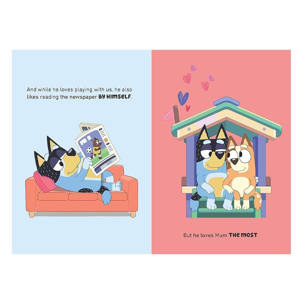 Bluey - My Dad Is Awesome - Board Book Çocuk Kitapları Uzmanı - Children's Books Expert