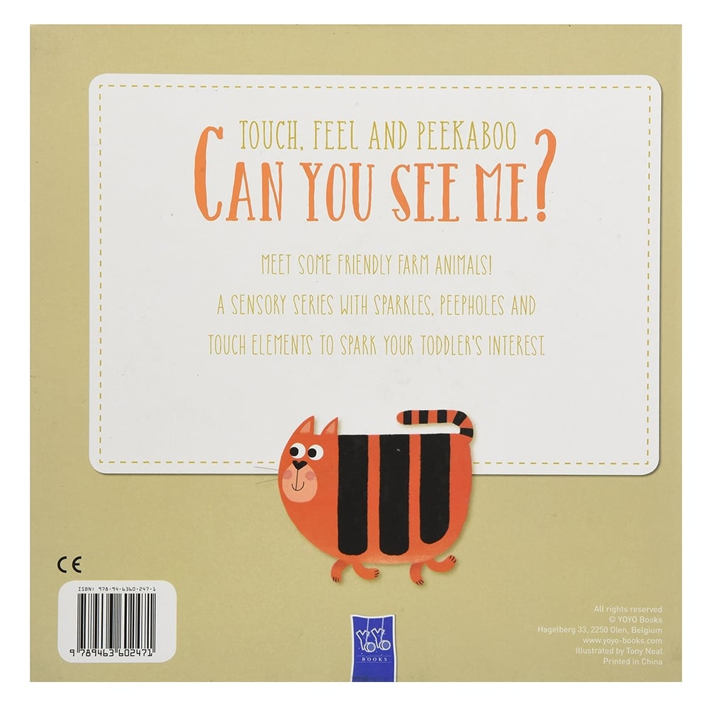 CAN YOU SEE ME? FARM ANIMALS #yenigelenler Çocuk Kitapları Uzmanı - Children's Books Expert