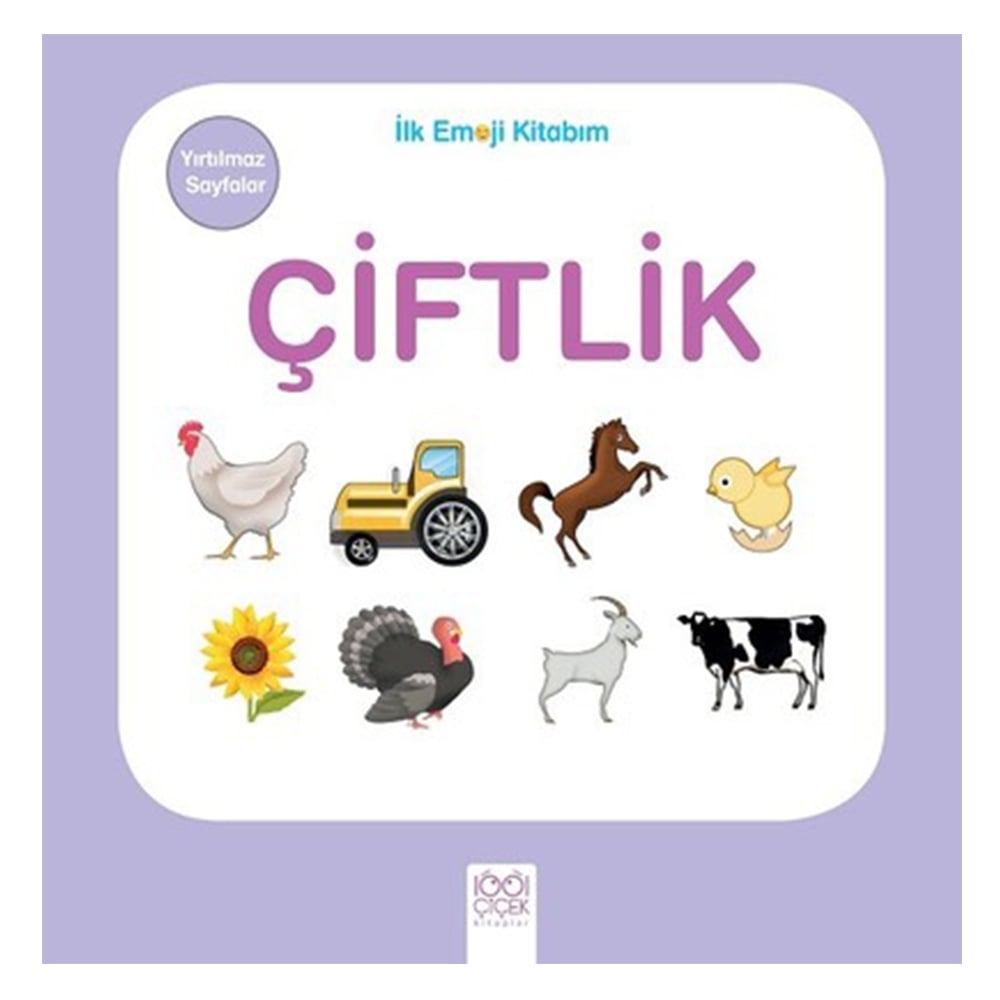 ÇİFTLİK- İLK EMOJİ KİTABIM Çocuk Kitapları Uzmanı - Children's Books Expert