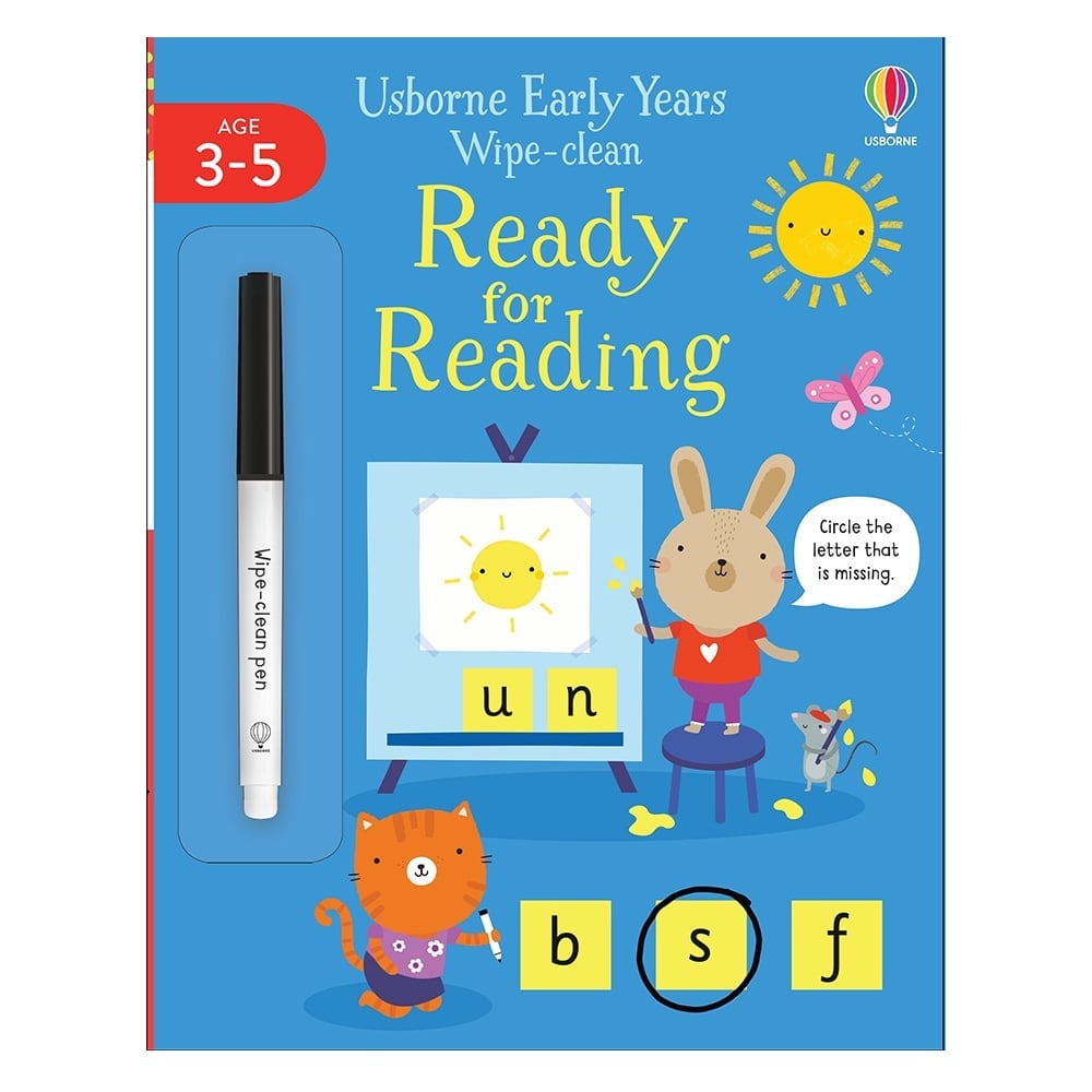 EARLY YEARS WIPE CLEAN READY FOR READING Çocuk Kitapları Uzmanı - Children's Books Expert