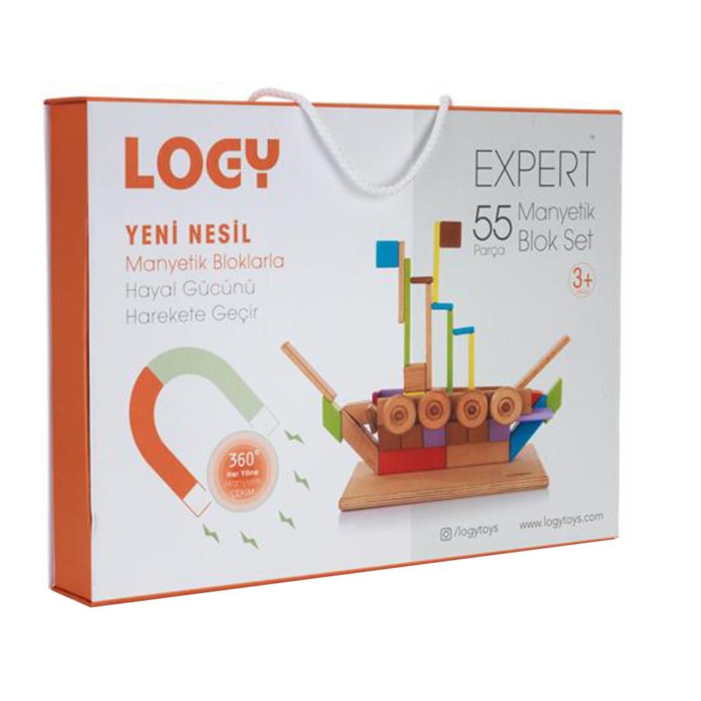 EXPERT 55 PARÇA MANYETİK BLOK SET Çocuk Kitapları Uzmanı - Children's Books Expert