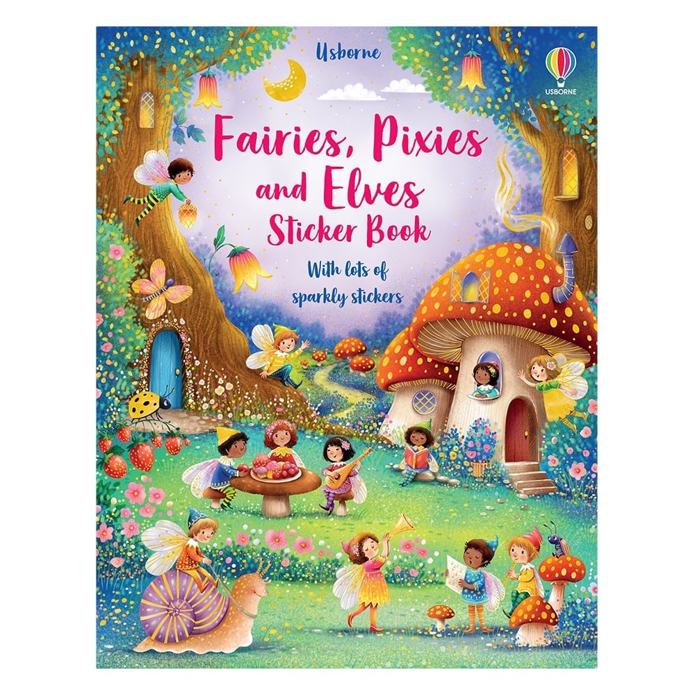 FAIRIES, PIXIES AND ELVES STICKER BOOK Çocuk Kitapları Uzmanı - Children's Books Expert