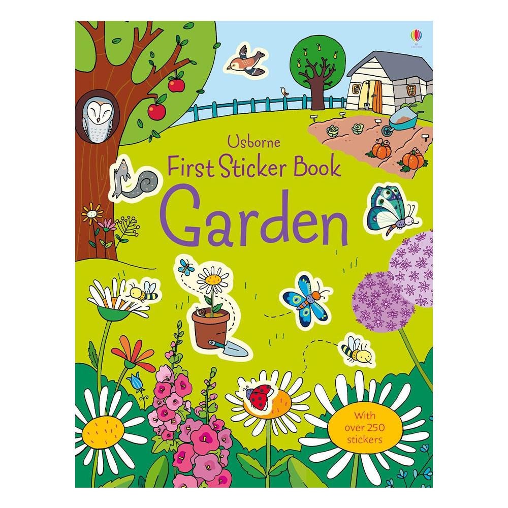 FIRST STICKER BOOK GARDEN Çocuk Kitapları Uzmanı - Children's Books Expert