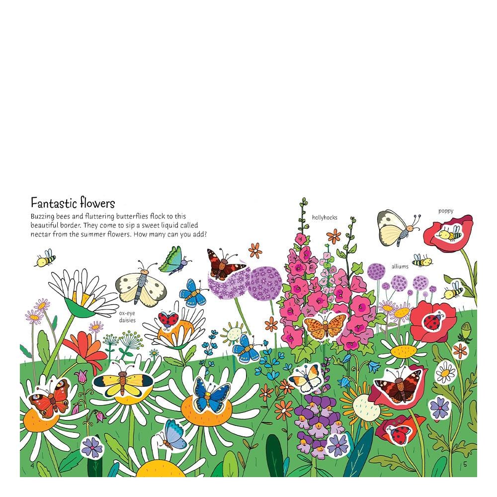 FIRST STICKER BOOK GARDEN Çocuk Kitapları Uzmanı - Children's Books Expert