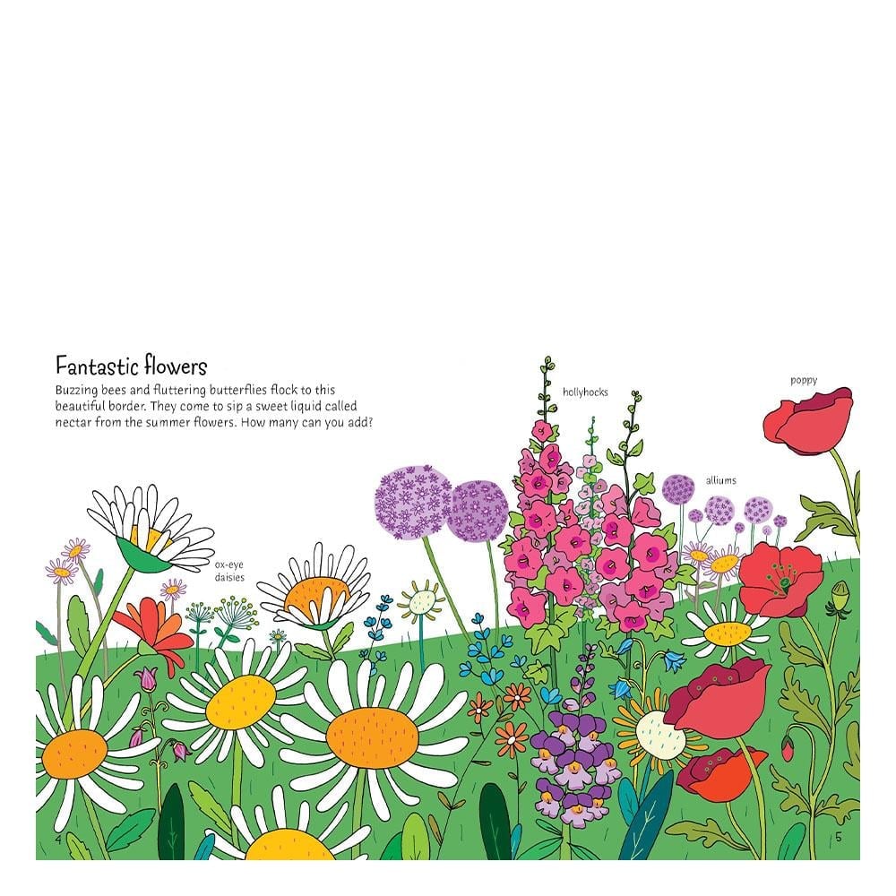 FIRST STICKER BOOK GARDEN Çocuk Kitapları Uzmanı - Children's Books Expert