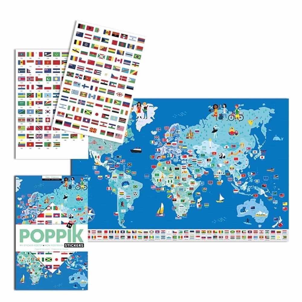 Flags of the World - Discovery Stickers Çocuk Kitapları Uzmanı - Children's Books Expert