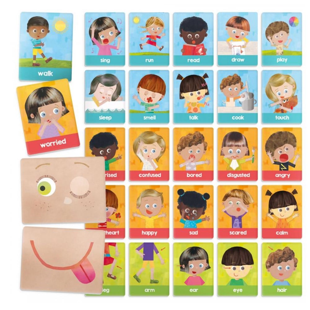FLASHCARDS EMOTIONS AND ACTIONS Çocuk Kitapları Uzmanı - Children's Books Expert