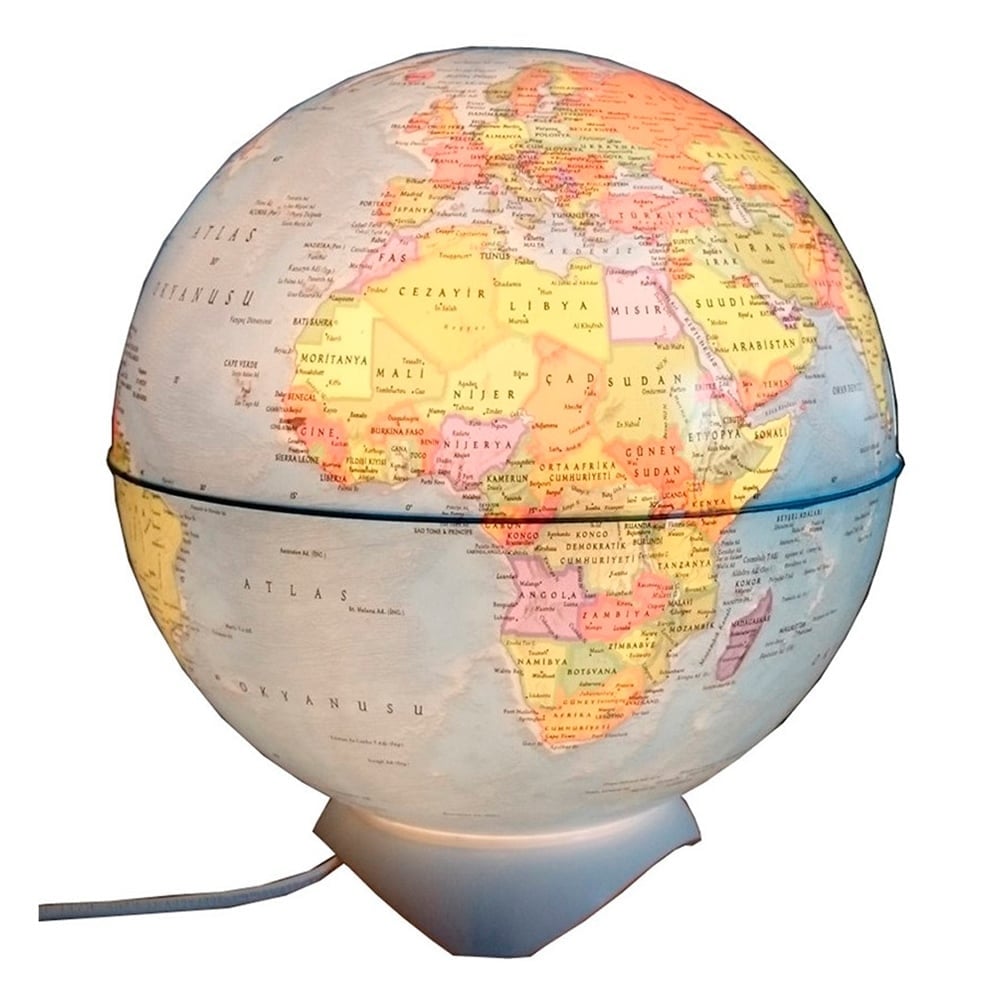 GLOBE LIGHT / ABAJUR SİYASİ 26 CM