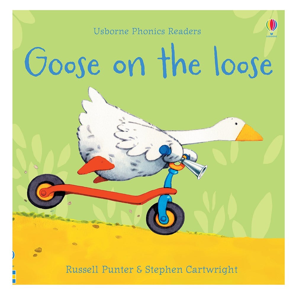 GOOSE ON THE LOOSE - USBORNE PHONICS READERS Çocuk Kitapları Uzmanı - Children's Books Expert