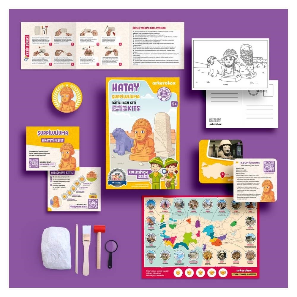 HATAY EĞİTİCİ ARKEOLOJİK KAZI SETİ Çocuk Kitapları Uzmanı - Children's Books Expert