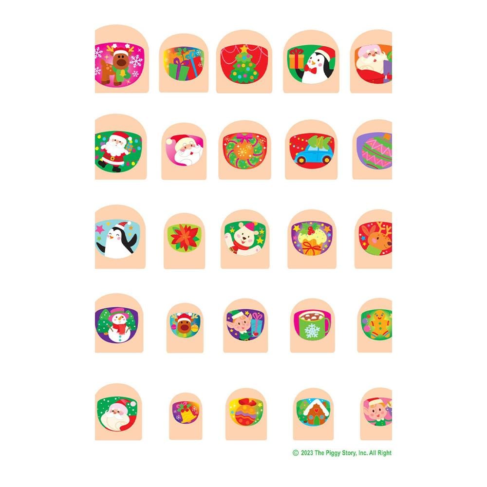 Holly Jolly - Lil Fingers Nail Art Çocuk Kitapları Uzmanı - Children's Books Expert