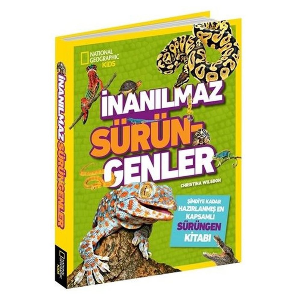 İNANILMAZ SÜRÜNGENLER ANSİKLOPEDİSİ Çocuk Kitapları Uzmanı - Children's Books Expert