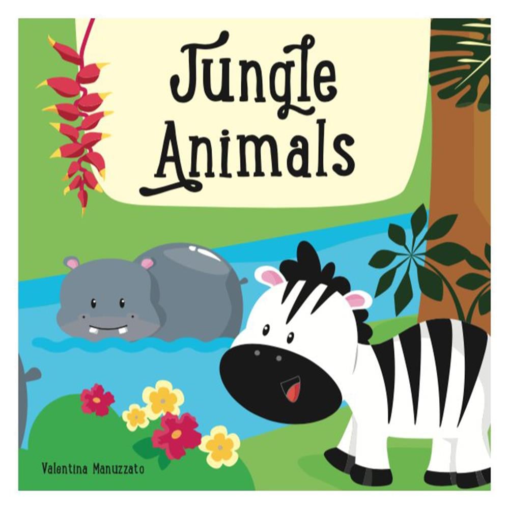 JUNGLE ANIMALS - BOOK AND GIANT PUZZLE Çocuk Kitapları Uzmanı - Children's Books Expert