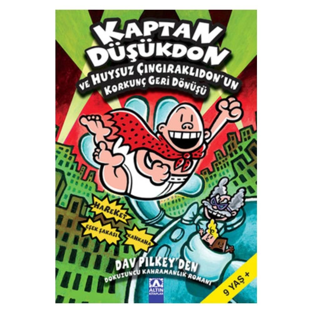 KAPTAN DÜŞÜKDON VE HUYSUZ ÇINGIRAKLIDONUN KORKUNÇ GERİ DÖNÜŞÜ Çocuk Kitapları Uzmanı - Children's Books Expert