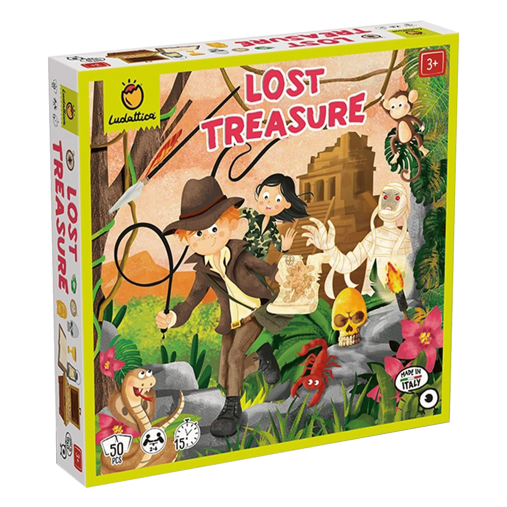 Kayıp Hazine - Hız ve Konsantrasyon Oyunu Çocuk Kitapları Uzmanı - Children's Books Expert