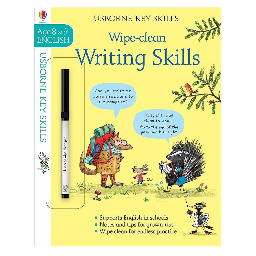 KEY SKILLS WIPE CLEAN WRITING SKILLS 8-9 Çocuk Kitapları Uzmanı - Children's Books Expert