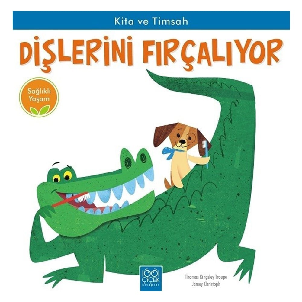 KİTA VE TİMSAH DİŞLERİNİ FIRÇALIYOR