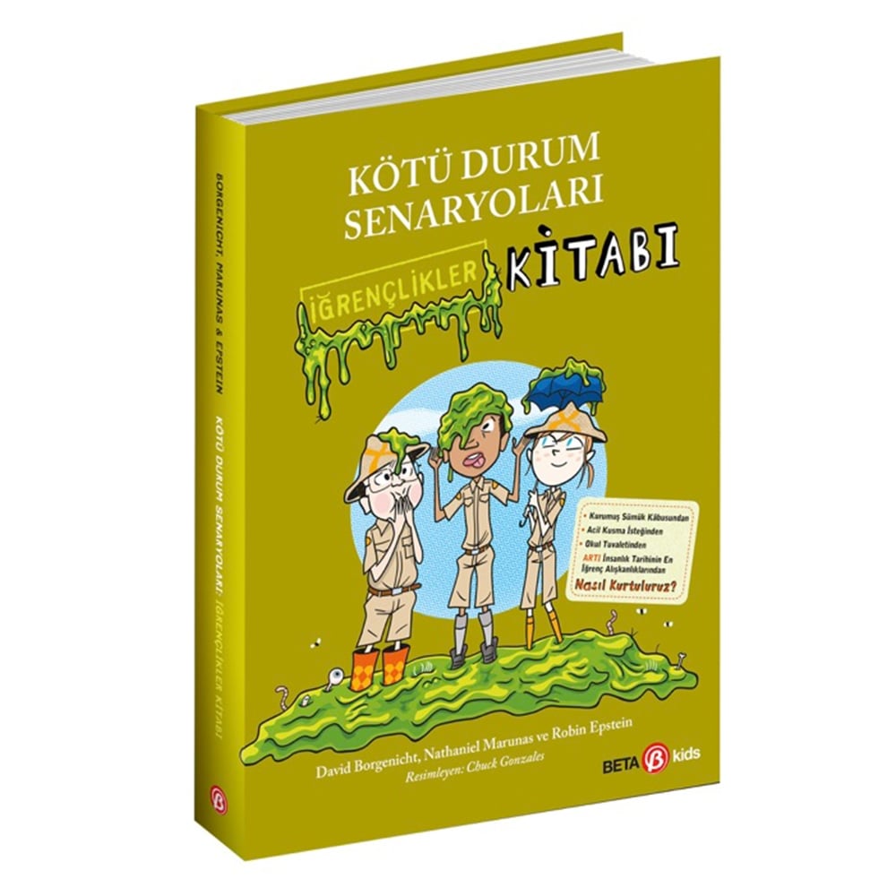 KÖTÜ DURUM SENARYOLARI İĞRENÇLİKLER KİTABI Çocuk Kitapları Uzmanı - Children's Books Expert