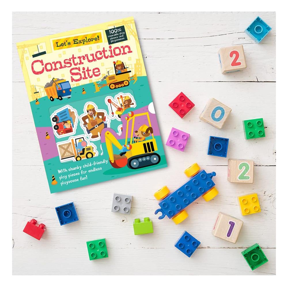 Lets Explore The Construction Site Çocuk Kitapları Uzmanı - Children's Books Expert
