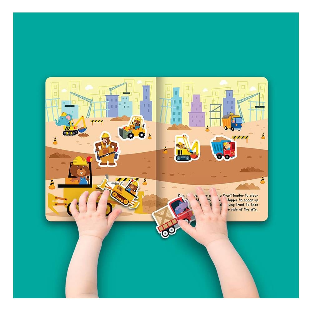 Lets Explore The Construction Site Çocuk Kitapları Uzmanı - Children's Books Expert