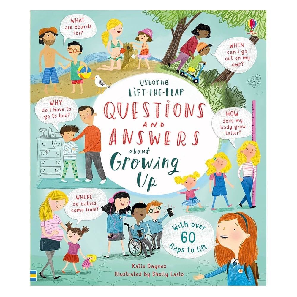 LIFT THE FLAP QUESTIONS AND ANSWERS ABOUT GROWING UP #yenigelenler Çocuk Kitapları Uzmanı - Children's Books Expert