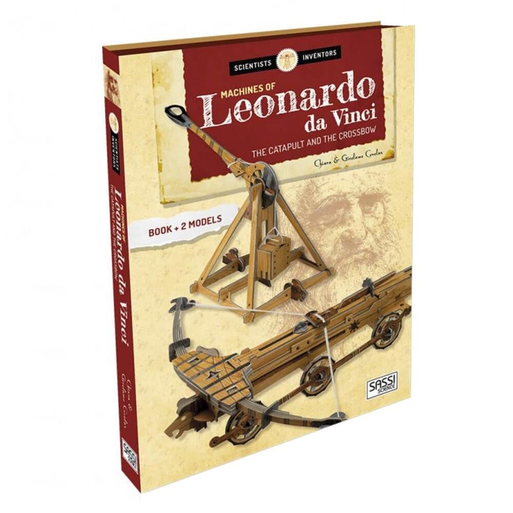 MACHINES OF LEONARDO DA VINCI - BOOK AND 2 MODELS Çocuk Kitapları Uzmanı - Children's Books Expert