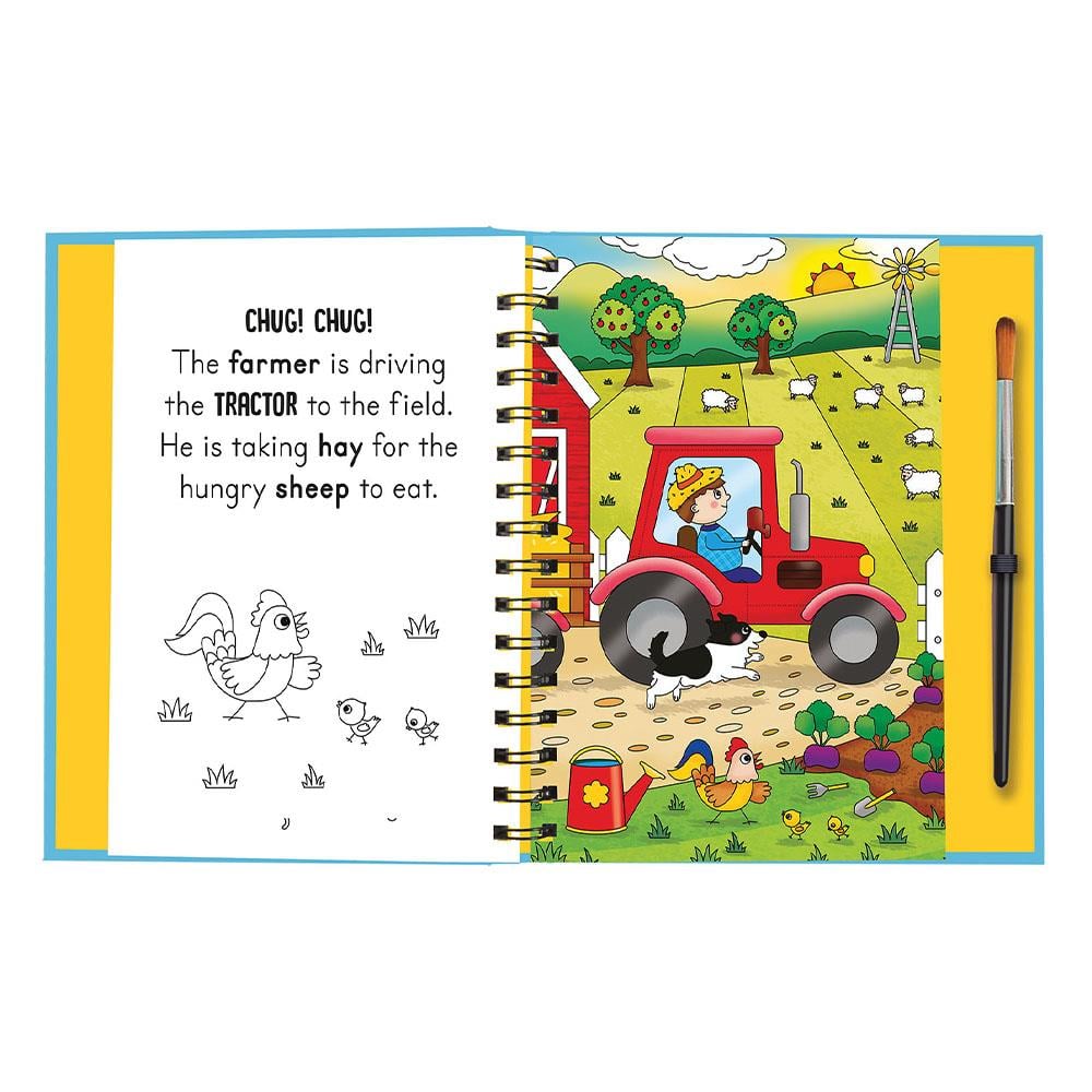 Magic Water Colouring - Farm Çocuk Kitapları Uzmanı - Children's Books Expert