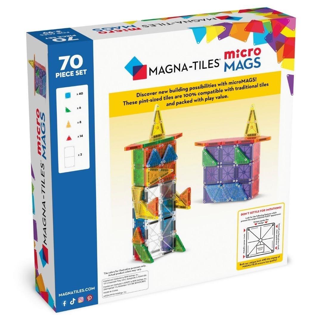 Magna-Tiles microMAGS - 70 Parça Çocuk Kitapları Uzmanı - Children's Books Expert