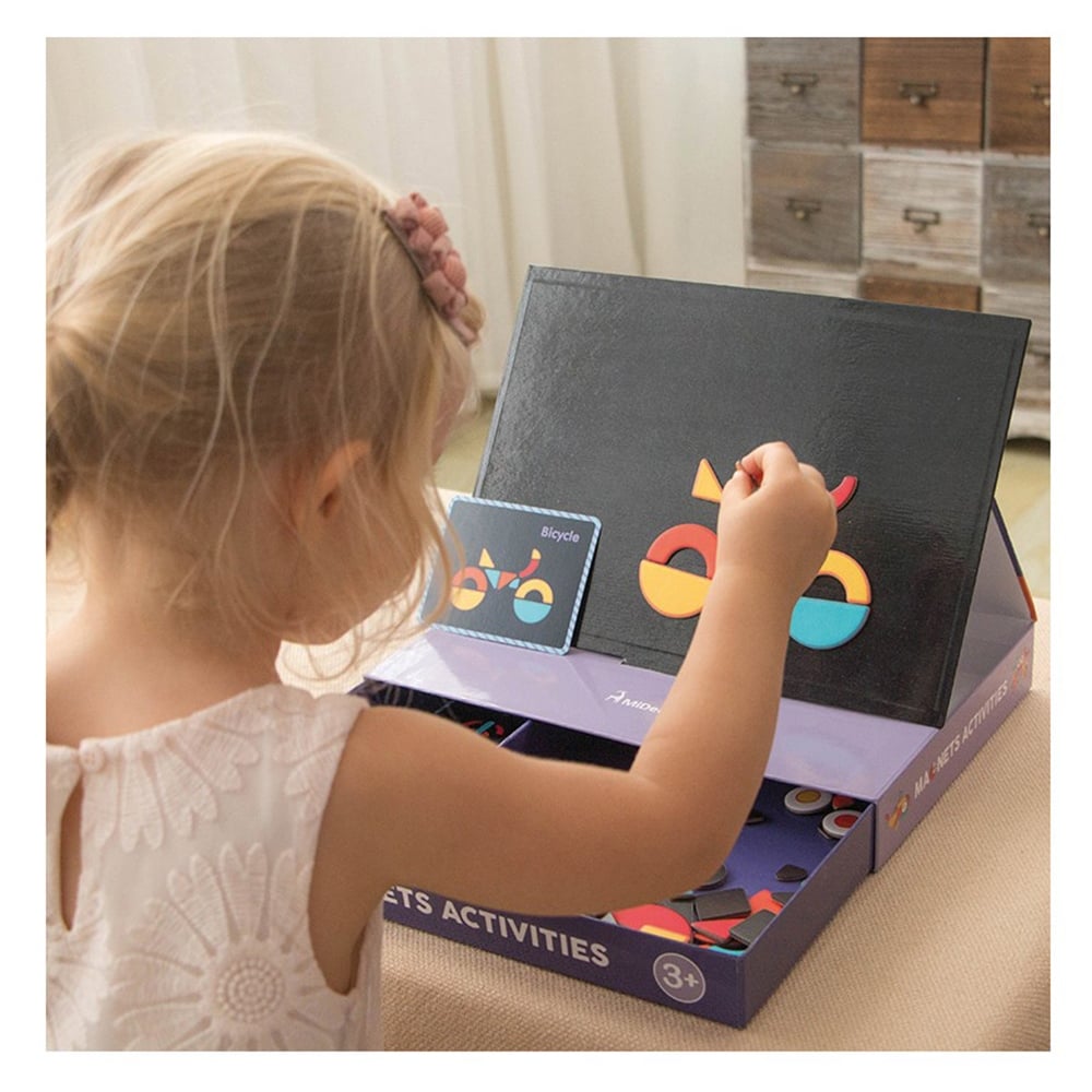 MAGNETIC IMAGINATION PATTERN GAME Çocuk Kitapları Uzmanı - Children's Books Expert