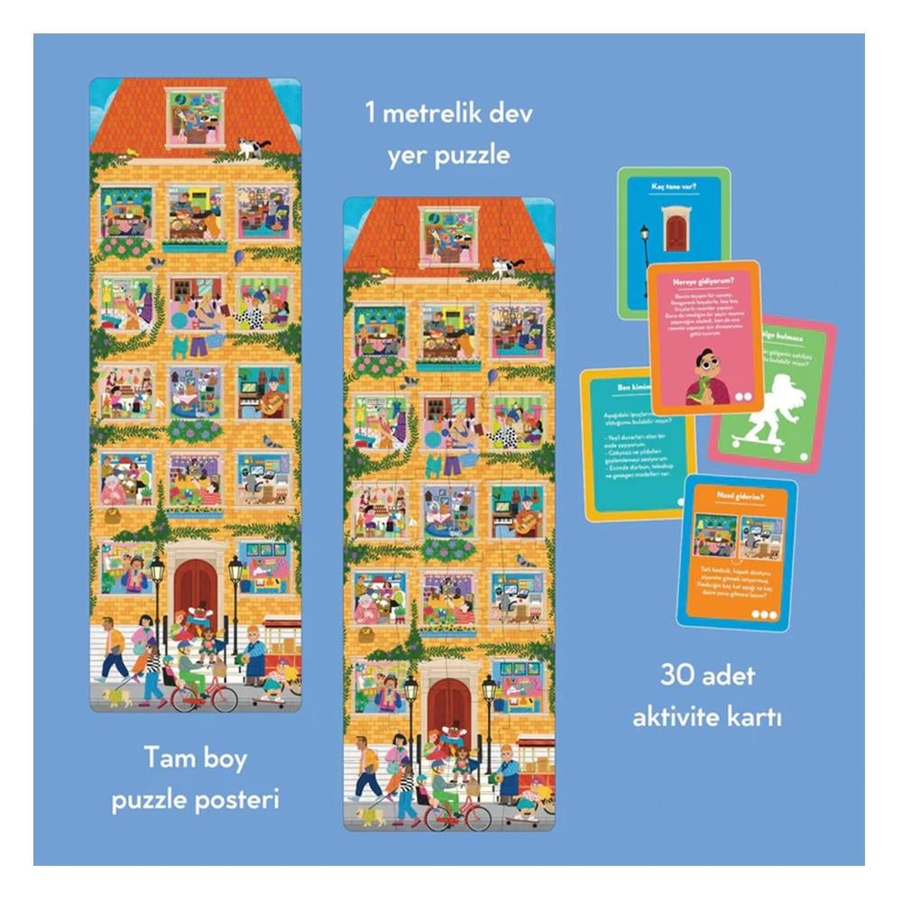 MEET MY NEIGHBOURS - 36 PARÇA DEV PUZZLE Çocuk Kitapları Uzmanı - Children's Books Expert