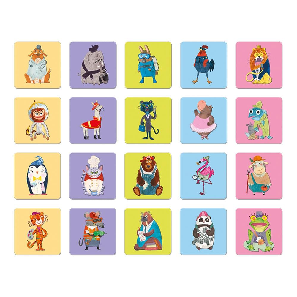 Memo Box - Mestieri - Jobs Çocuk Kitapları Uzmanı - Children's Books Expert