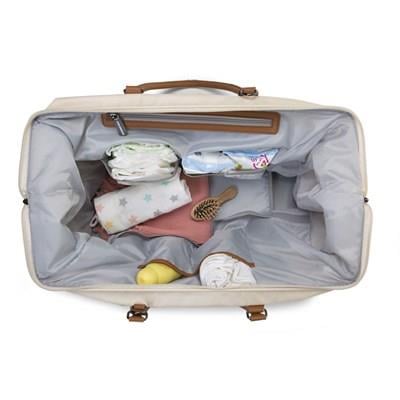Mommy Bag Anne Bebek Bakım Çantası, Krem