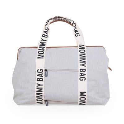 Mommy Bag Çanta, Signature Kanvas Krem