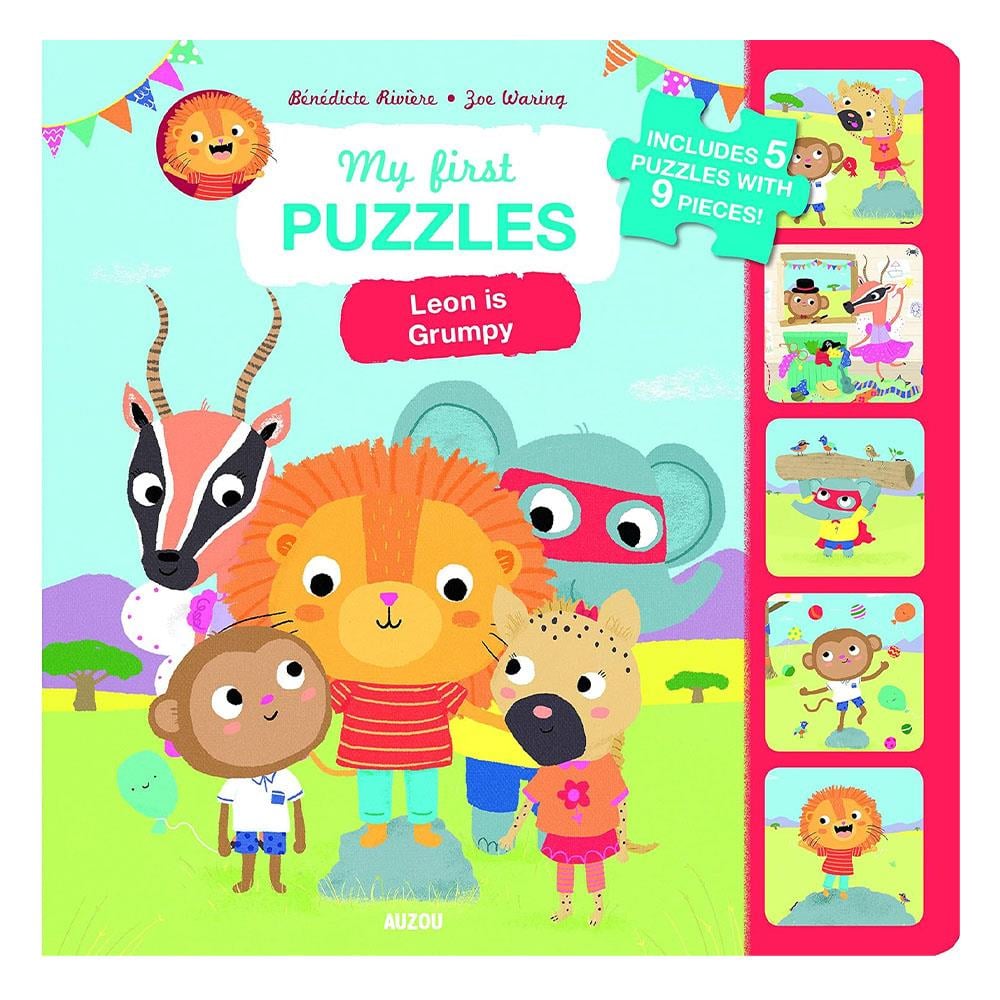 My First Puzzles - Leon Is Grumpy Çocuk Kitapları Uzmanı - Children's Books Expert