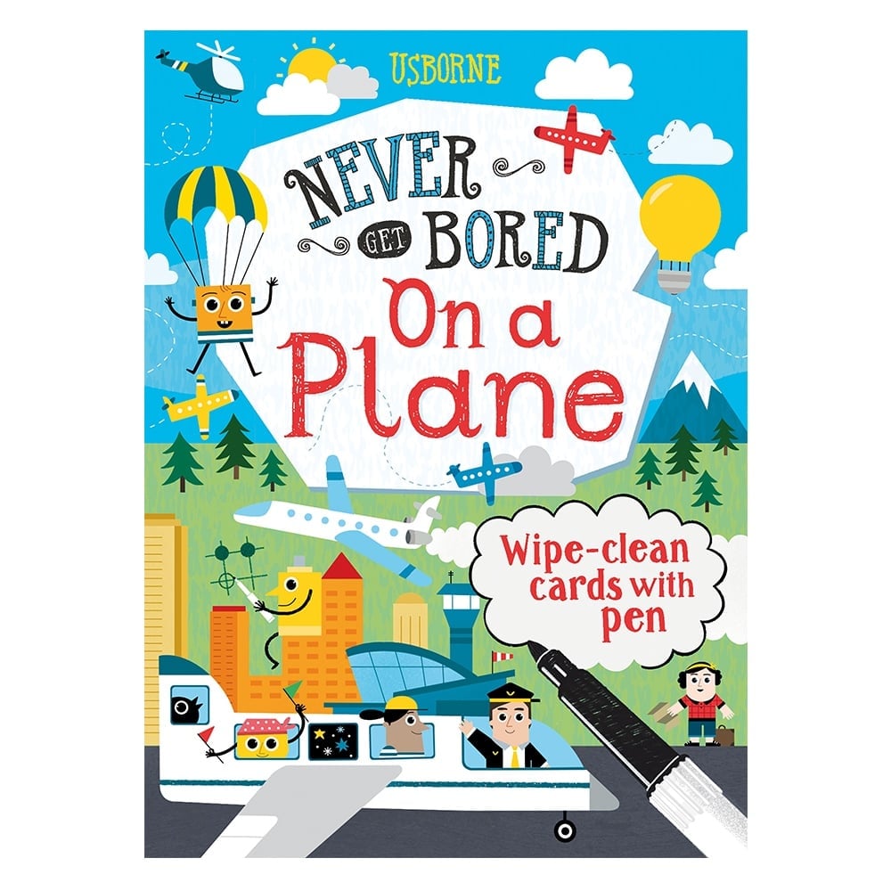 NEVER GET BORED CARDS ON A PLANE Çocuk Kitapları Uzmanı - Children's Books Expert