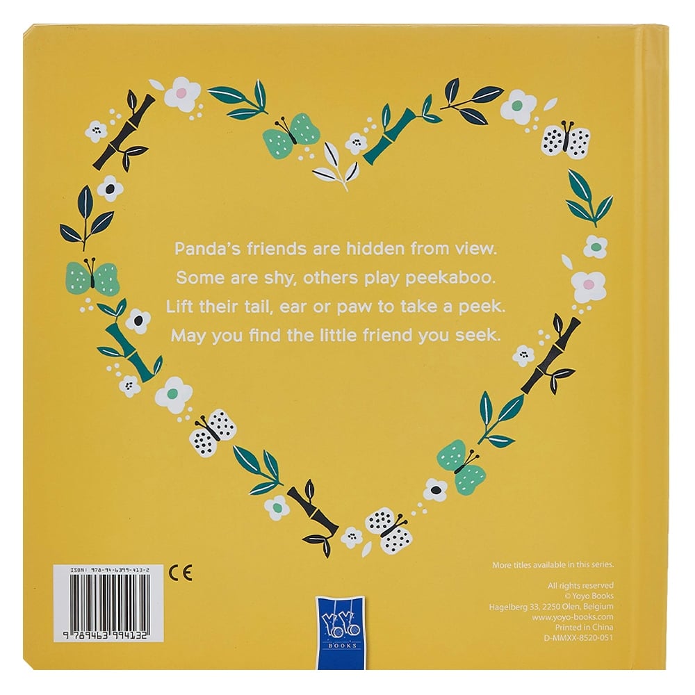 PANDA PLAYS PEEKABOO Çocuk Kitapları Uzmanı - Children's Books Expert