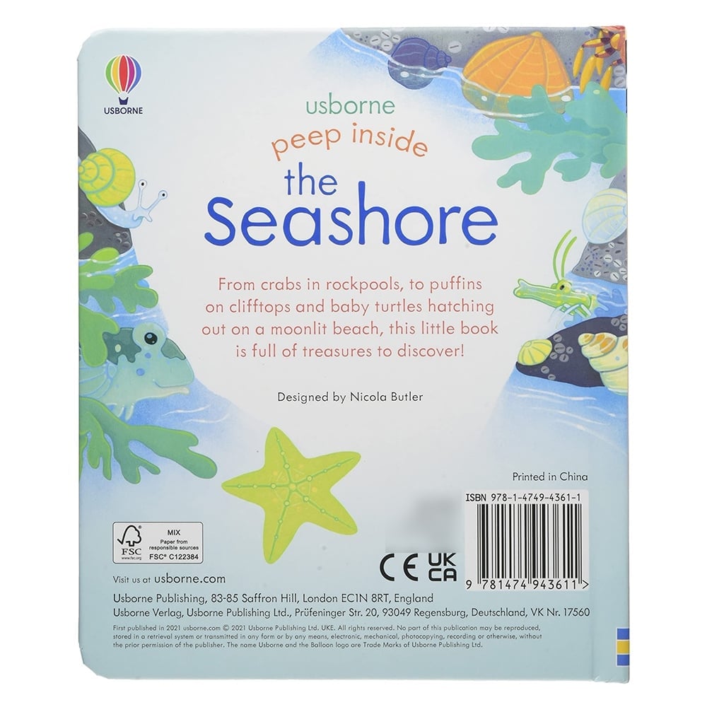 PEEP INSIDE THE SEASHORE Çocuk Kitapları Uzmanı - Children's Books Expert