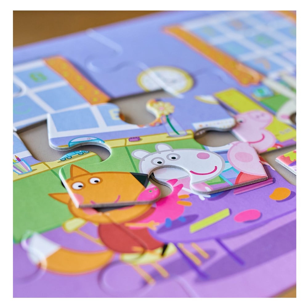 PEPPA PIG PROGRESSIVE PUZZLE - A HAPPY DAY Çocuk Kitapları Uzmanı - Children's Books Expert