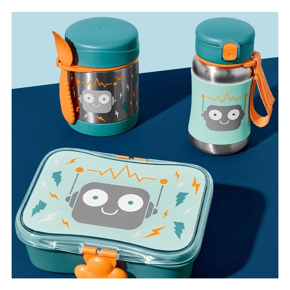 Pipetli Paslanmaz Çelik Suluk - Robot Çocuk Kitapları Uzmanı - Children's Books Expert