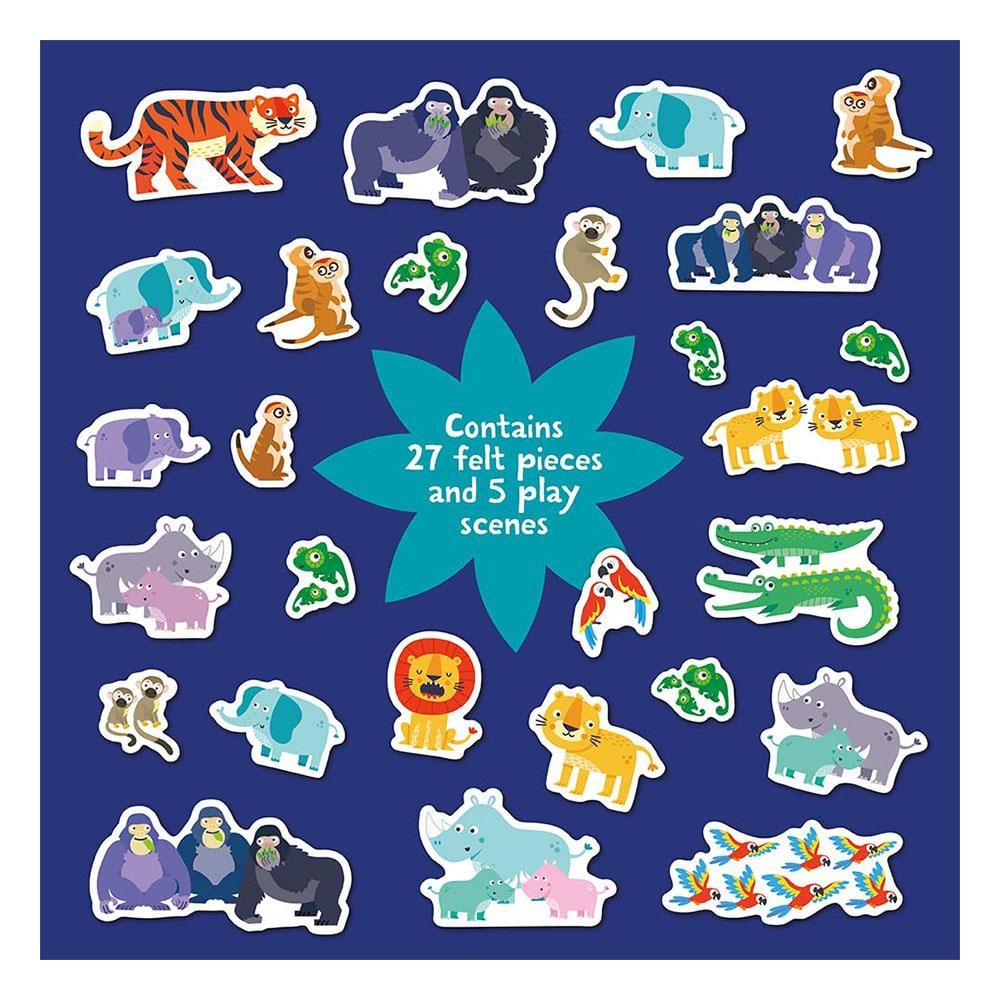 Play Felt - Counting Wild Animals Çocuk Kitapları Uzmanı - Children's Books Expert